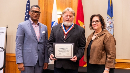 Camden County Medal Ceremony - James Wager