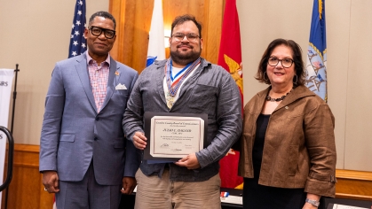 Camden County Medal Ceremony - Julio Dagand