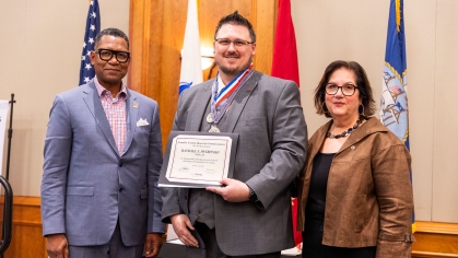 Camden County Medal Ceremony - Randall Petronko