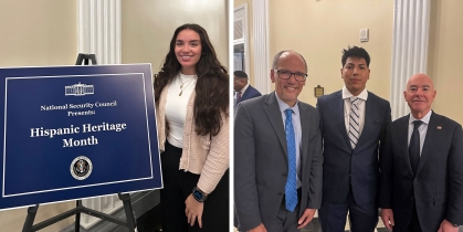 Hispanic Students at White House